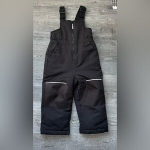Swiss Tech Black Kid’s Snow Bibs. 3T